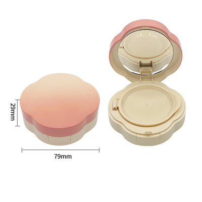 Casse de fondation à coussin vide rechargeable avec SPF 30 Emballage cosmétique transparent réutilisable