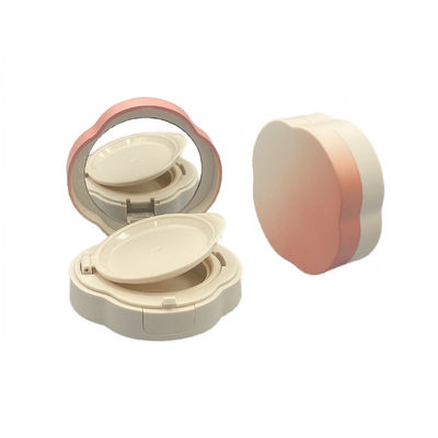 Casse de fondation à coussin vide rechargeable avec SPF 30 Emballage cosmétique transparent réutilisable