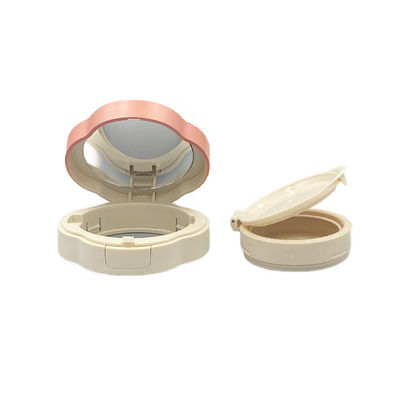 Casse de fondation à coussin vide rechargeable avec SPF 30 Emballage cosmétique transparent réutilisable
