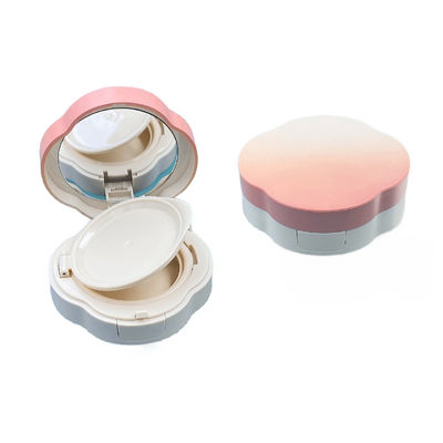 Casse de fondation à coussin vide rechargeable avec SPF 30 Emballage cosmétique transparent réutilisable