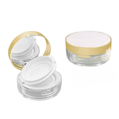 15 g boîtier en poudre transparente et vide pour poudre compacte