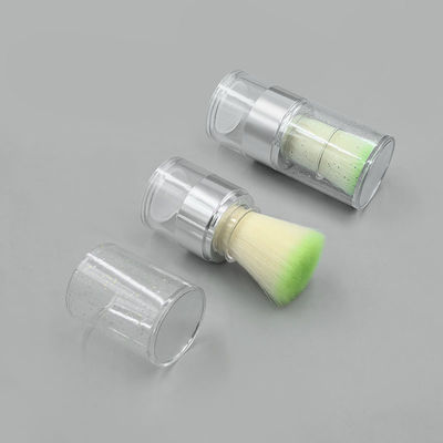 15g Torsion ouverte étui en poudre transparente et lâche pour une application de poudre de logo personnalisée durable