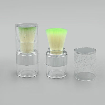 15g Torsion ouverte étui en poudre transparente et lâche pour une application de poudre de logo personnalisée durable