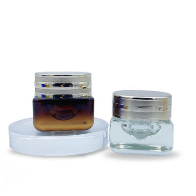 Good price Leakage Proof Cosmetic Packaging Bottle Glass Cream Jar UV Protection online
