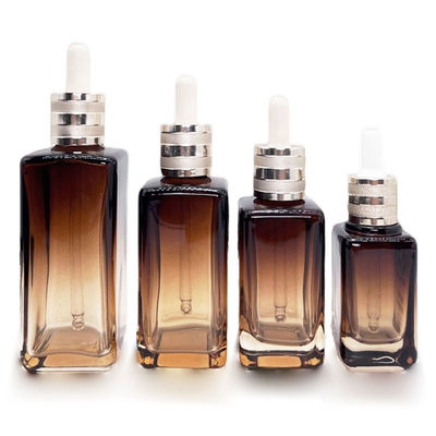 Good price Exquisite 30ml 50ml Empty Essential Oil Bottles  Glass Cosmetic Dropper Bottle online